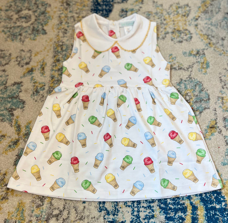 toddler ice cream dress Girls' Ice Cream Dreams Tank Twirl Dress Size: 5/6 By Mila & Rose
