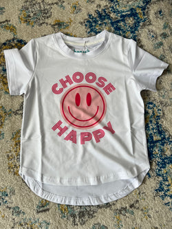 Performance Tee- Choose Happy