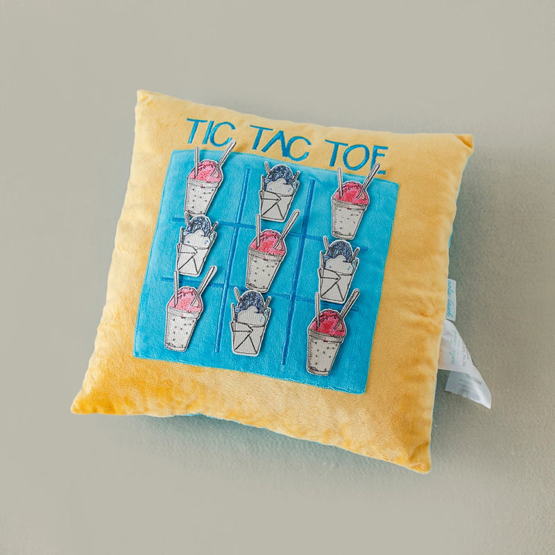 Tic Tac Toe Pillow Game