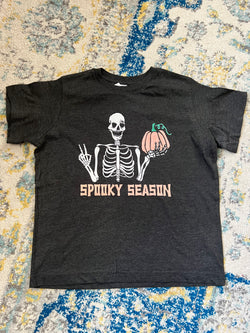Skeleton Spooky Season Tee