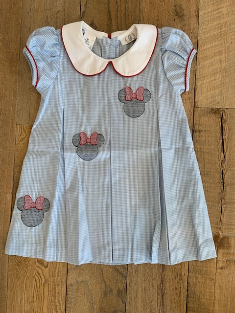 Mouse Embroidered Dress