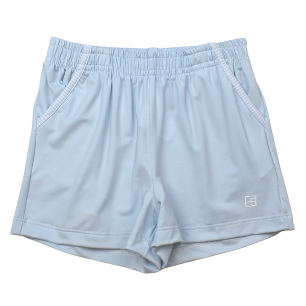Nathan Short- blue gingham
