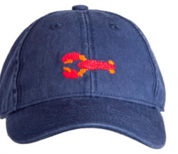 Needlepoint Hat - Crawfish