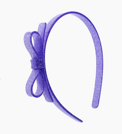 Thin Glitter Purple Headband