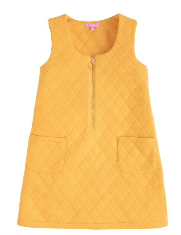 Quilted Jumper- Clementine