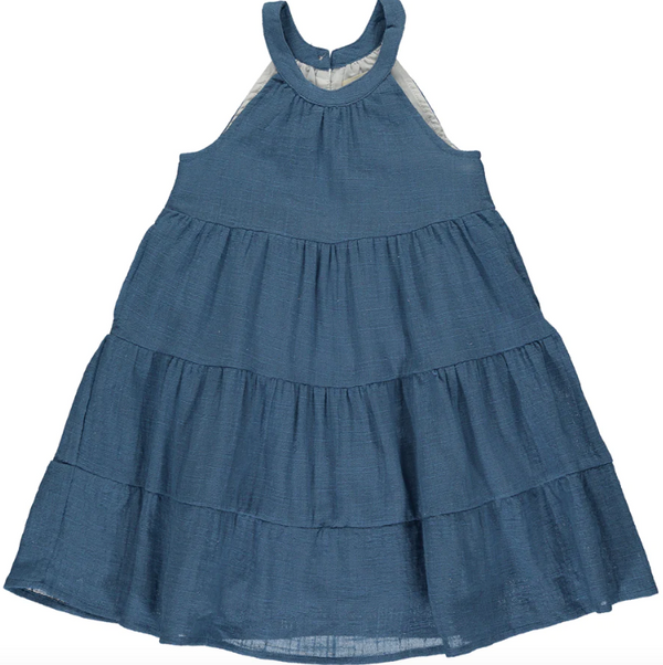 Maleia Dress- Blue