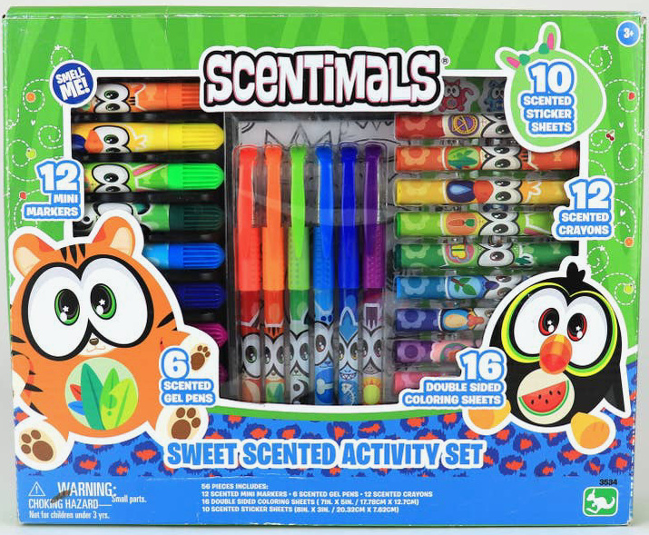 Scentimals Scented Stationary Set