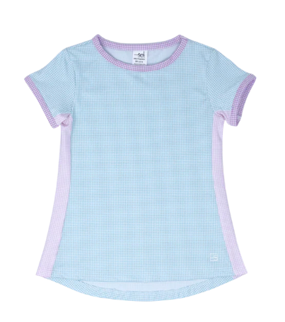 Bridget Tee- Mint/lav/light pink