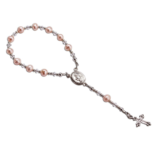 One Decade Rosary - Pink