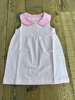 Jackson Stripe Dress- pink