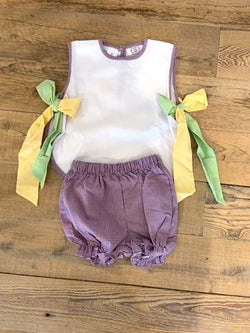 Mardi Gras Trio Bloomer Set