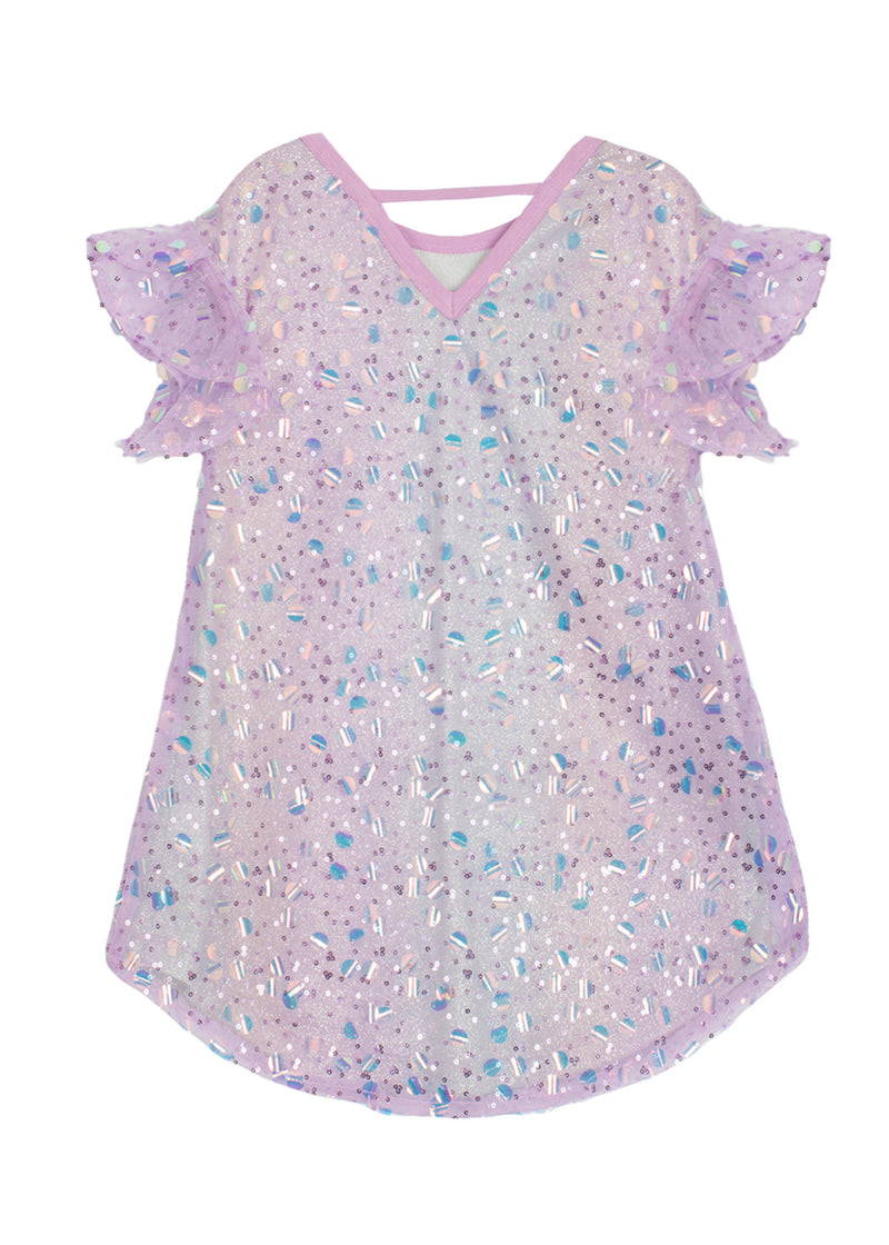 Sea Monster Sparkly Sequin Dress