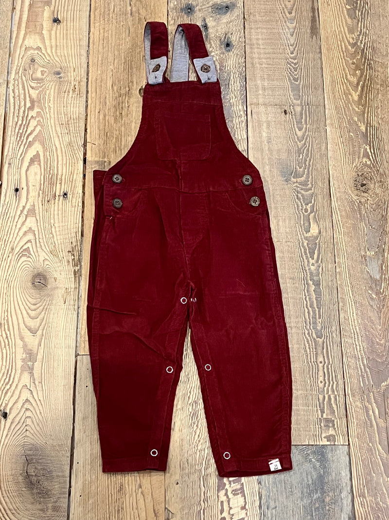 Jellico Woven Overall- Red