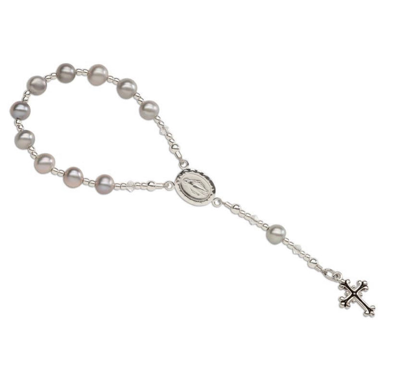One Decade Rosary - Grey
