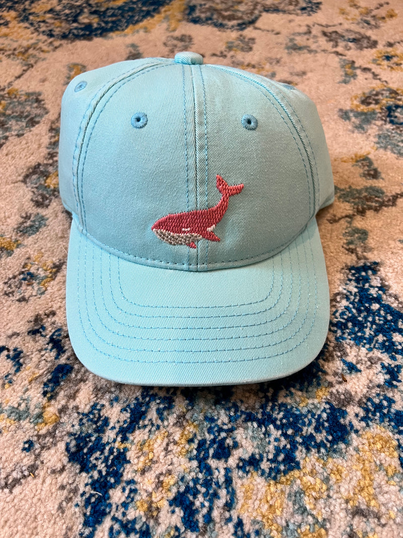 Needlepoint Hat - Whale