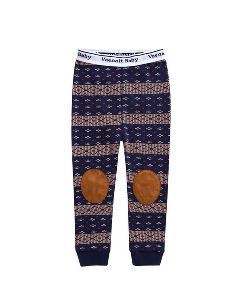 Tatum Pajama Set- Alps Sweater print