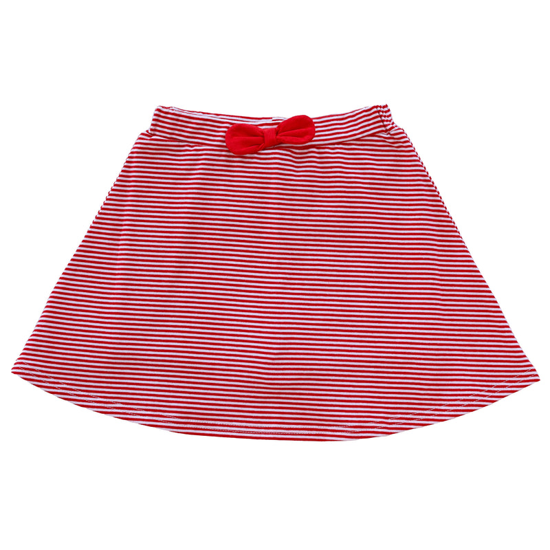 Suzy Skort- Red Stripe