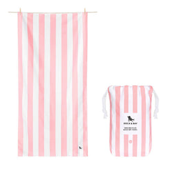 Malibu Pink Stripe Towel
