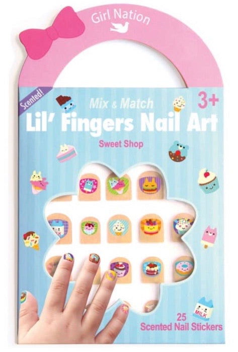 Lil Fingers Nail Art- Sweet Shop