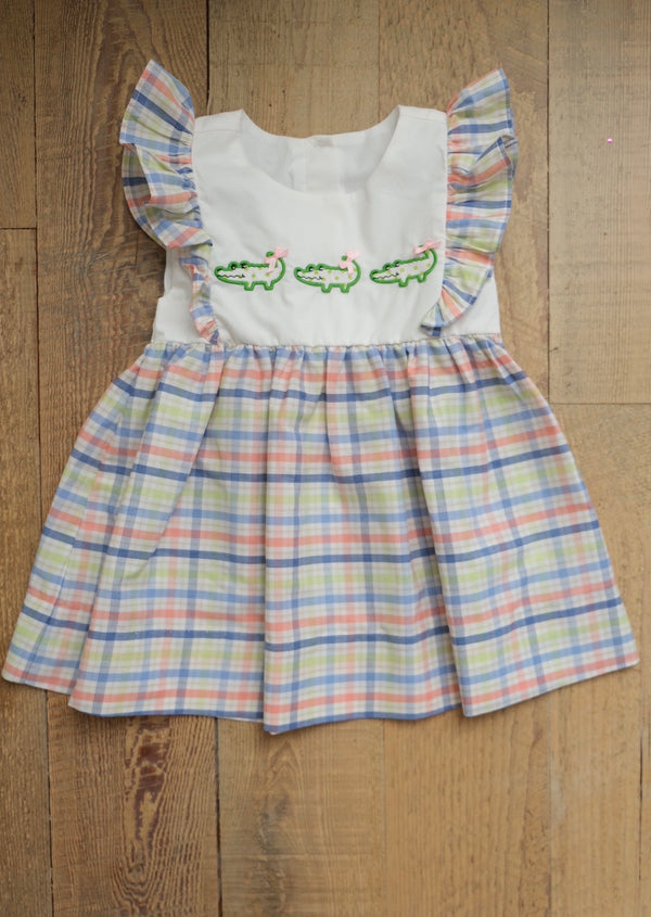 Colorful Alligator Dress