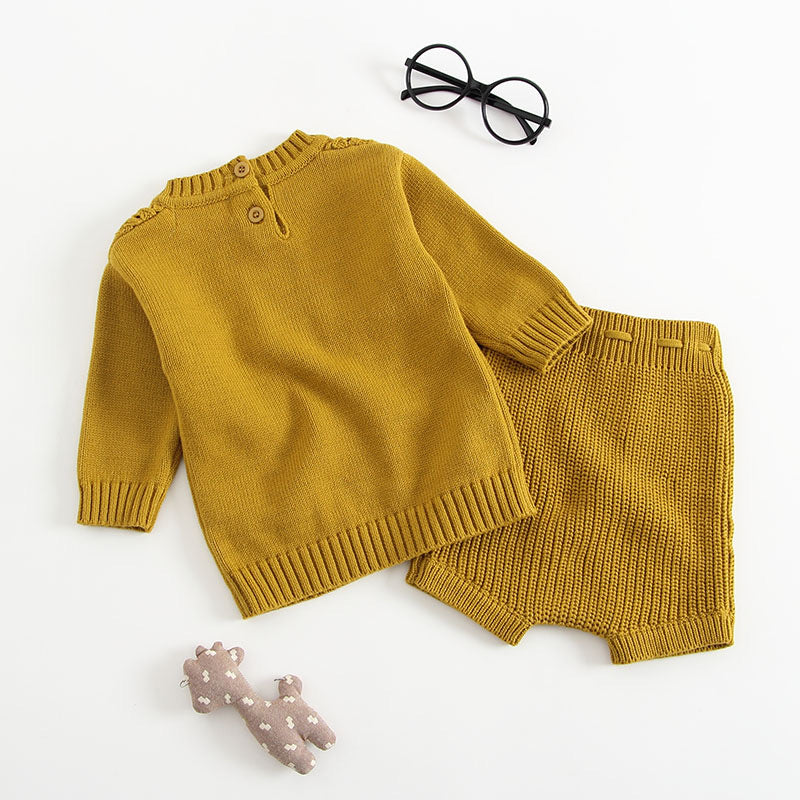 Golden Knit Set