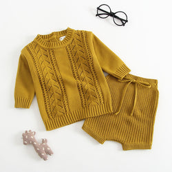 Golden Knit Set