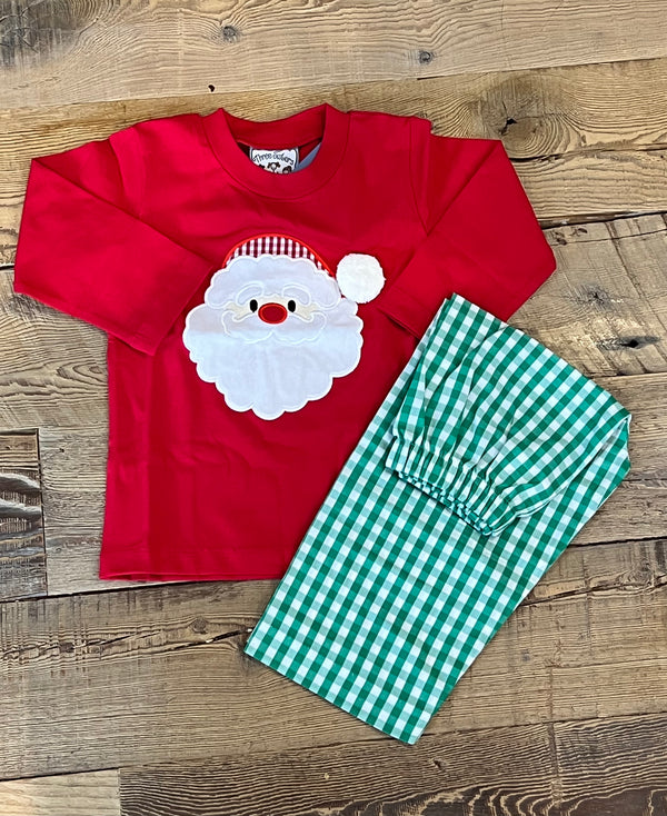 Santa Pant Set