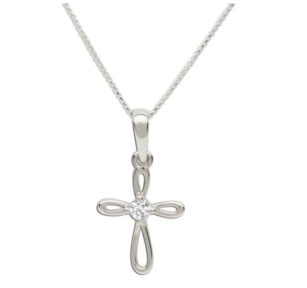 Cross Necklace- Infinity