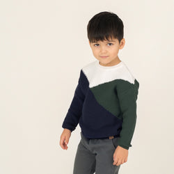 Snow Day Sweater- Green
