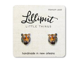 Tiger Earrings